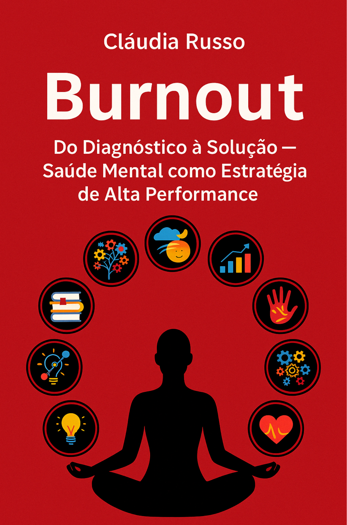 Capa original de Burnout, de Cláudia Russo